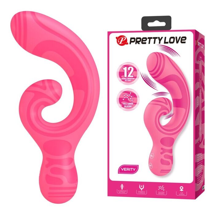 PRETTY LOVE VERITY USB-Aufladbarer Doppelmassager PRETTY LOVE VERITY USB-Aufladbarer Doppelmassager