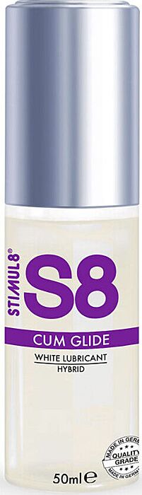 S8 Hybrid Cum Glide 50ml - Hybrid Gleitmittel, das entwickelt wurde, um Sperma nachzuahmen. S8 Hybrid Cum Glide 50ml - Hybrid Gleitmittel, das entwickelt wurde, um Sperma nachzuahmen.