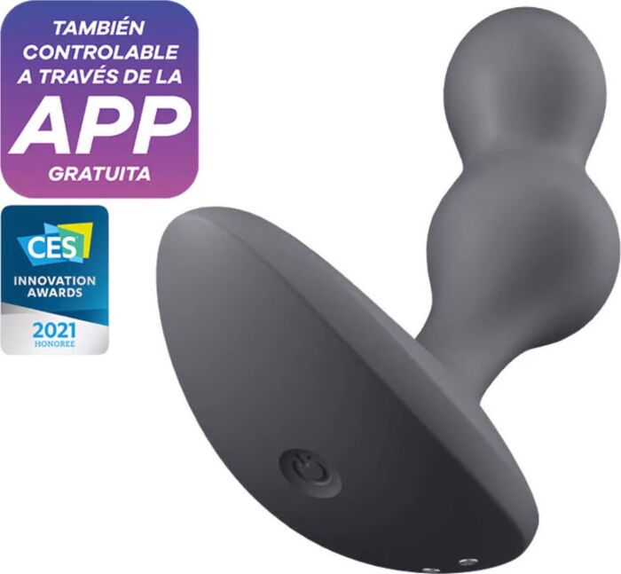 Satisfyer Deep Plug Vibrator Grau