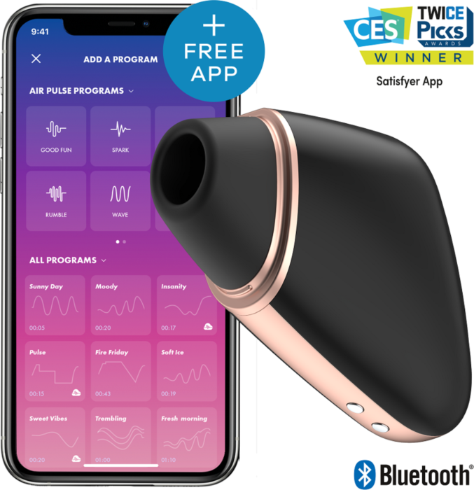 Befriedigender Liebesdreieck-Neger