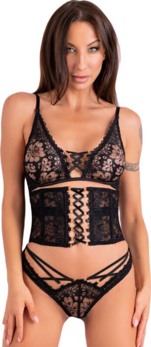 Lingerie Set Livco Corsetti Cinex Atlantin L/XL