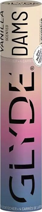 Damen Latex Dams SHEER GLYDE Vanille - Diskret