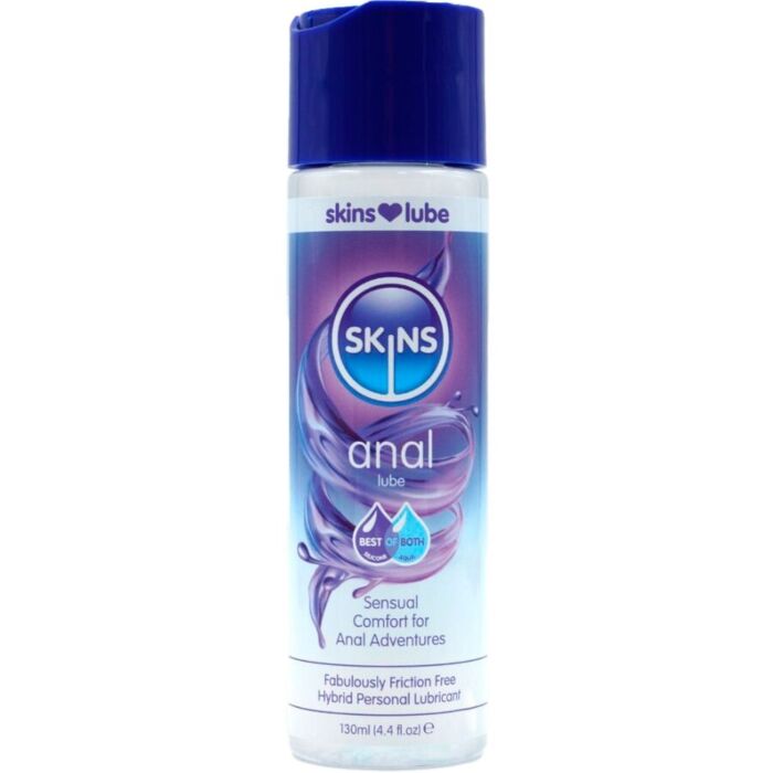 Gleitmittel SKINS Hybrid 130 ML für analen Genuss Gleitmittel SKINS Hybrid 130 ML für analen Genuss