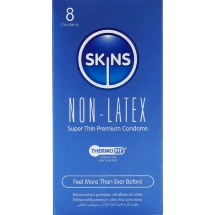 Kondome SKINS Latex-frei 8er Pack – Hochwertiger Schutz Kondome SKINS Latex-frei 8er Pack – Hochwertiger Schutz