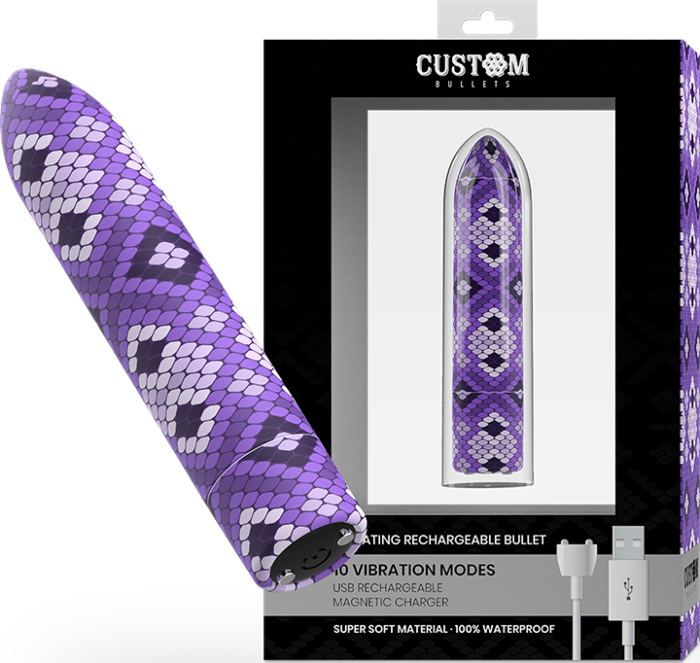 Schlangenkugel Lila - Wiederaufladbare Intensitäten