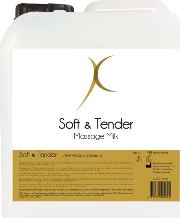 Soft and Tender - Massage Bodymilk Creme 5000 ml