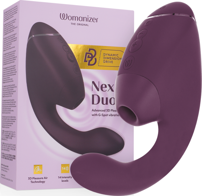 Vibrator Womanizer Duo Next mit 3D Pleasure Air