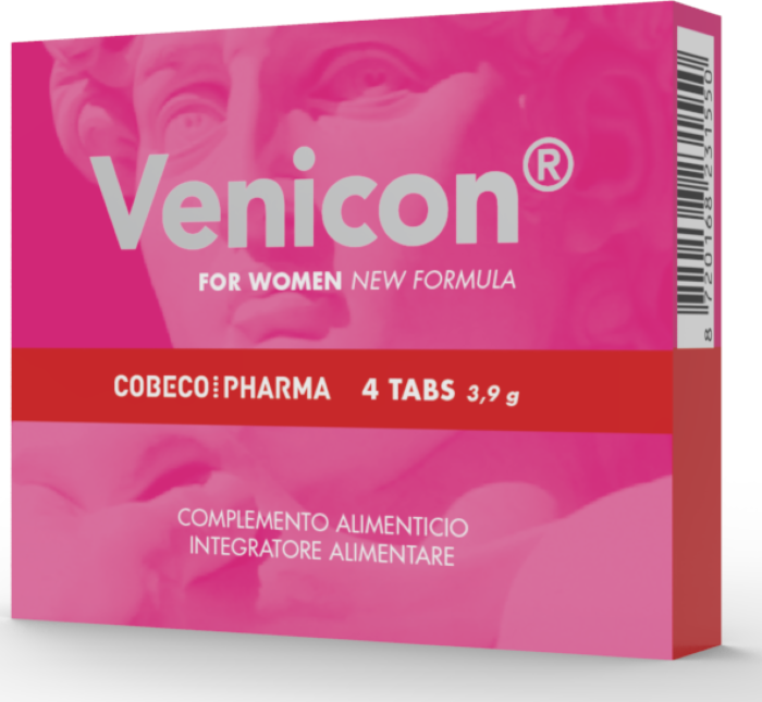 Kapseln Cobeco Pharma Venicon zur Unterstützung der sexuellen Vitalität