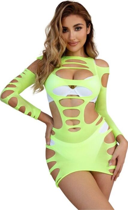 Body Sublime SUBBLIME Grün Langer Arm Sexy