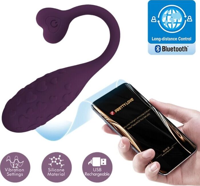 App-gesteuertes Vibro-Ei PRETTY LOVE SMART Fisherman App-gesteuertes Vibro-Ei PRETTY LOVE SMART Fisherman