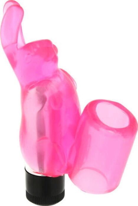 Finger-Vibrator SEVEN CREATIONS Silikon-Hase mit abnehmbarem Kern