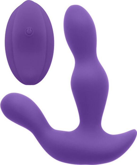 Prostatavibrator S Pleasures Velvet mit Fernbedienung Prostatavibrator S Pleasures Velvet mit Fernbedienung