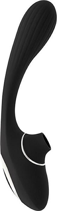 Dual ?Stimulations ?Vibrator S Pleasures Dual Suction