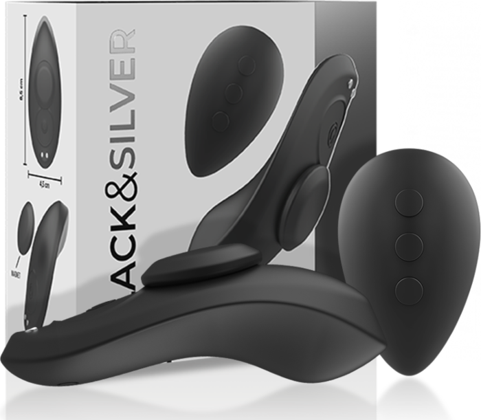 Vibrator BLACK&SILVER Preston Pantie mit Fernbedienung Vibrator BLACK&SILVER Preston Pantie mit Fernbedienung