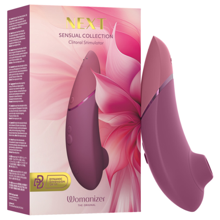 Klitorisstimulator WOMANIZER NEXT, 14 Intensitätsstufen, pudriges Rosa