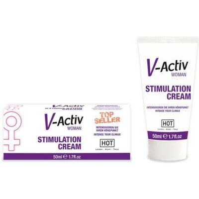 Heiße Creme stimulierende weibliche v-activ