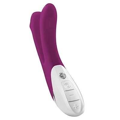 Wiederaufladbarer Vibrator Mystim Bon Aparte mit zwei Schäften