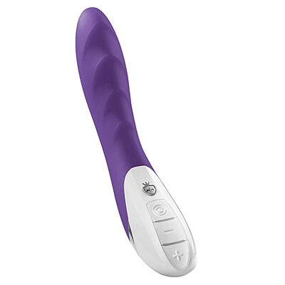 Mystim Sassy Simon Vibrator mit Doppelmotor und Wellenprofil
