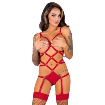 Lingerie Set LIVCO CORSETTI Thiara Rot Eleganz