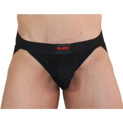 Jockstrap BURN 003 Schwarz XL - Atmungsaktiv & Sexy