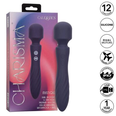 Wand-Vibrator CALEXOTICS Charisma Mystique Doppelmotor