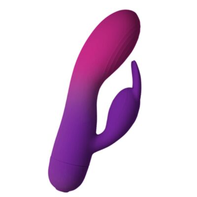 Vibrator Rabbit Rocks-Off Glo-Girl Dual Pleasure