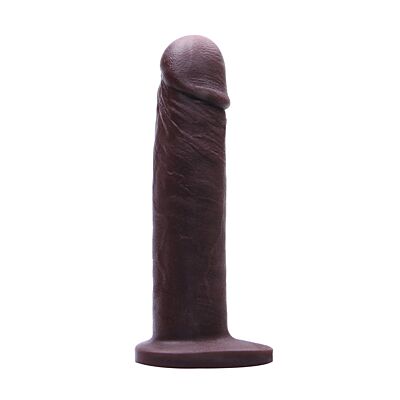 Dildo Tantus Alan Mocha mit großer Basis