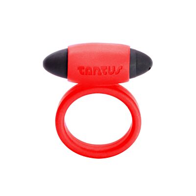 Vibrating Super Soft Ring Red