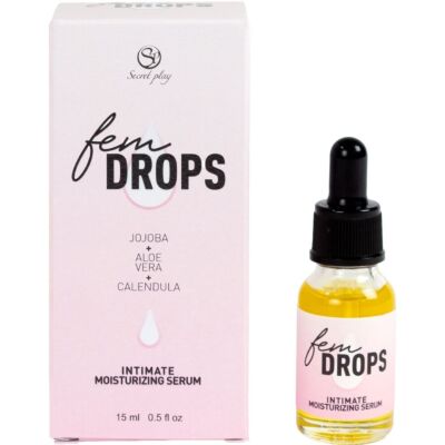 SECRETPLAY Fem Drops Intim-Feuchtigkeitsserum 15 ml