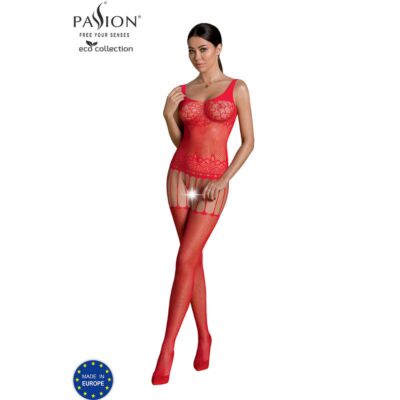 Bodystocking Eco Passion Rot