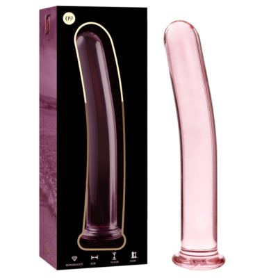Dildo Glas Rosa Nebula