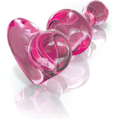 Vibrierendes Rosa Kristall