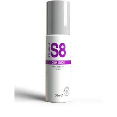 S8 Hybrid Cum Glide 50ml - Hybrid Gleitmittel, das entwickelt wurde, um Sperma nachzuahmen.