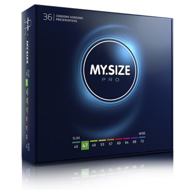 Kondome SlimFit 47mm - Pack 36 Stk.