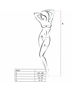 Bodystocking Leidenschaft Schwarz