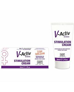 Heiße Creme stimulierende weibliche v-activ