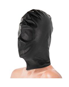 Dunkle Unterwerfungsmaske.