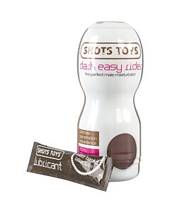 Schwarzer männlicher Masturbator förmigen Mund