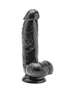 Schwarzer realistischer Penis 15cm
