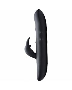 10 x Kaninchenvibrator mit Vibrator - schwarz