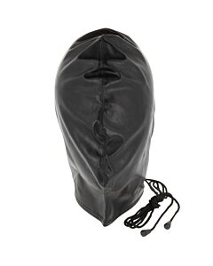 Dunkle Unterwerfungsmaske.