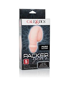 5 Zoll Silikon Verpackung Penis - Haut