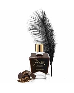 Gedicht Körpermalerei dunkle Schokolade