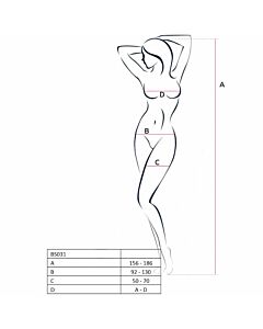 Bodystocking Leidenschaft Rot