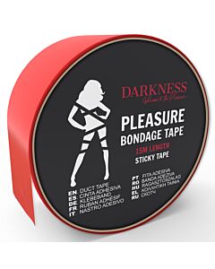 Verführerisches rotes Bondage-Band