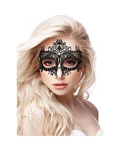 Königin schwarze Spitzenmaske - schwarz