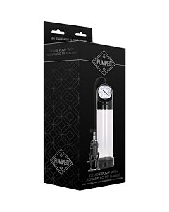 Deluxe-Pumpe mit fortschrittlicher Psi-Anzeige - transparent