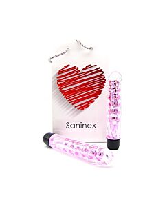 Saninex Vibrator fantastische Realität rosa und klar