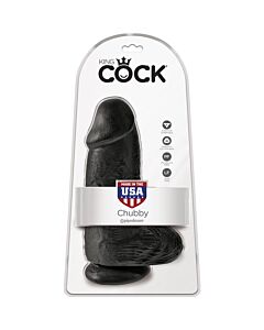 Realistischer Schwarzer Dicker König