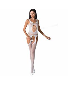 Passionsfrau bs057 bodystocking blanco talla unica